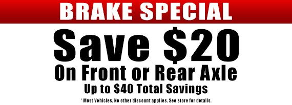 Brake Special